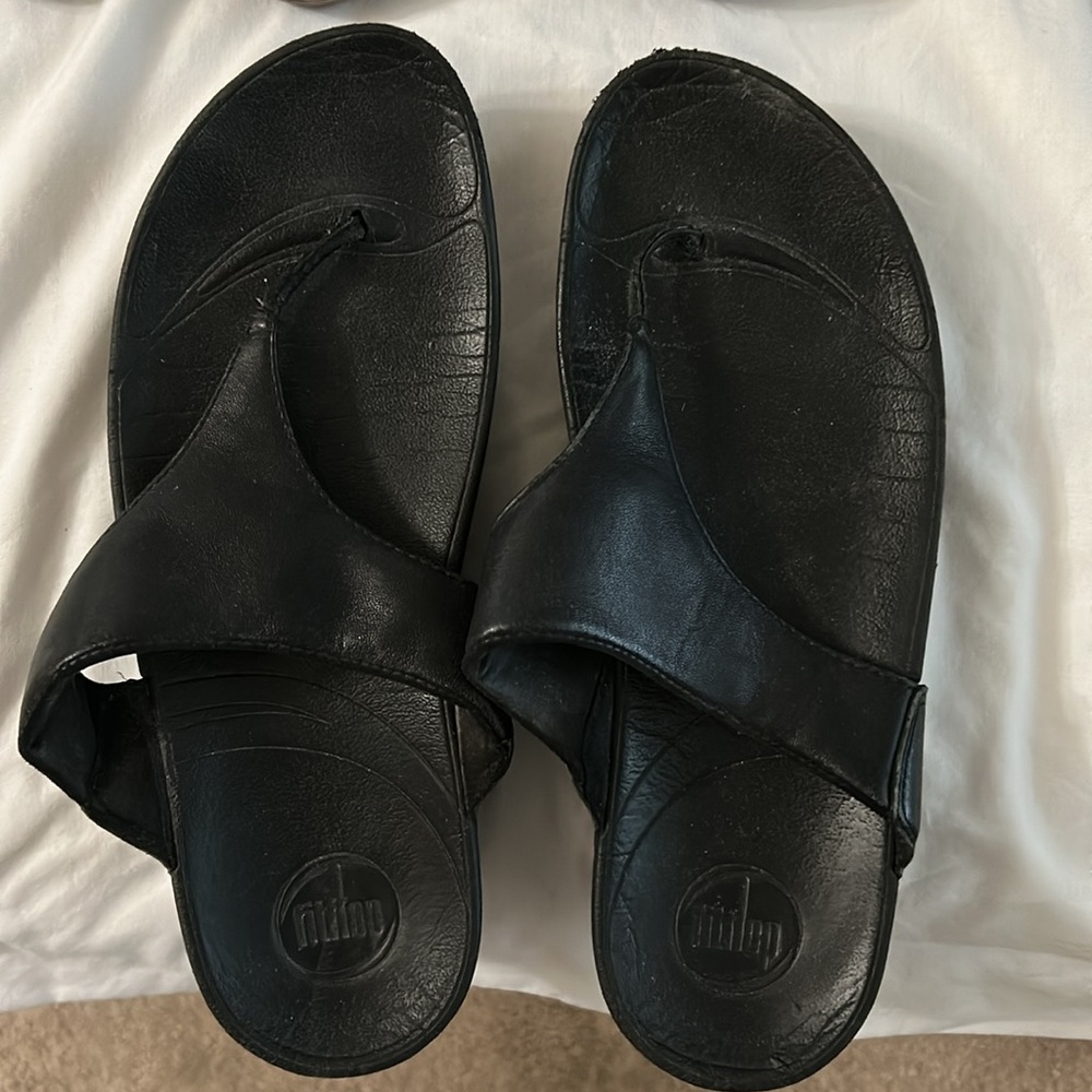 Sandal Collection lot of 3 - Clark’s and Fitflop women’s size 8 - Picture 5 of 5